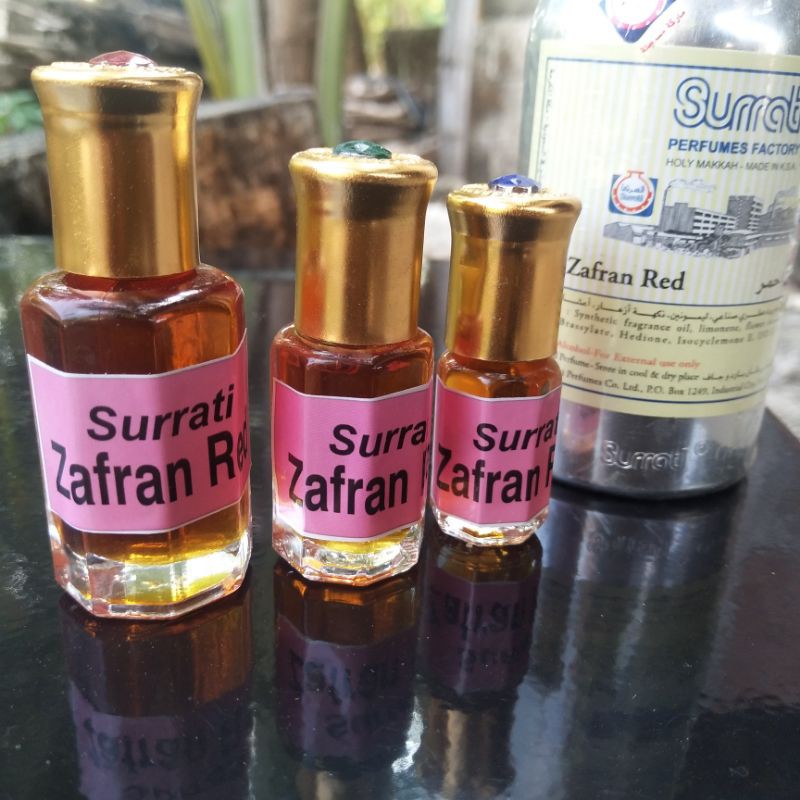 ZAFRAN RED ORIGINAL SAUDI/IMPORT by surrati/zafaron 3ml 6ml&12ml