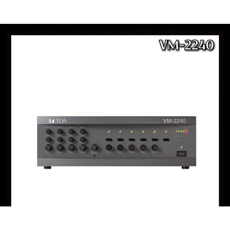 Toa vm2240 Ampli toa management system Toa VM 2240 /Vm 2240 original 240 watt