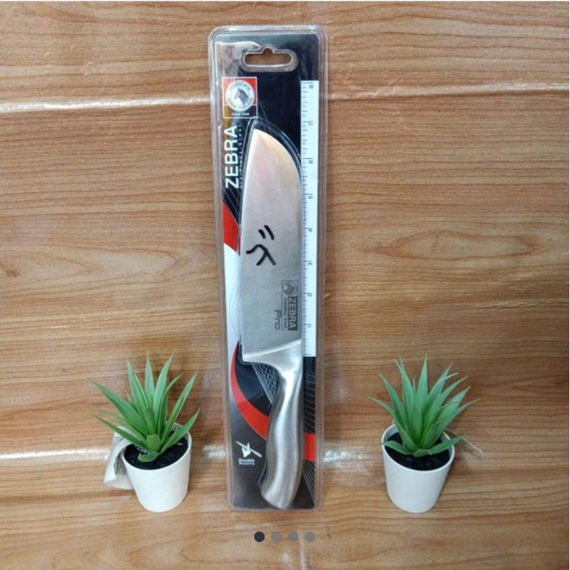 Pisau sayur stainless senyawa "ZEBRA" No 100249 tebal 2mm