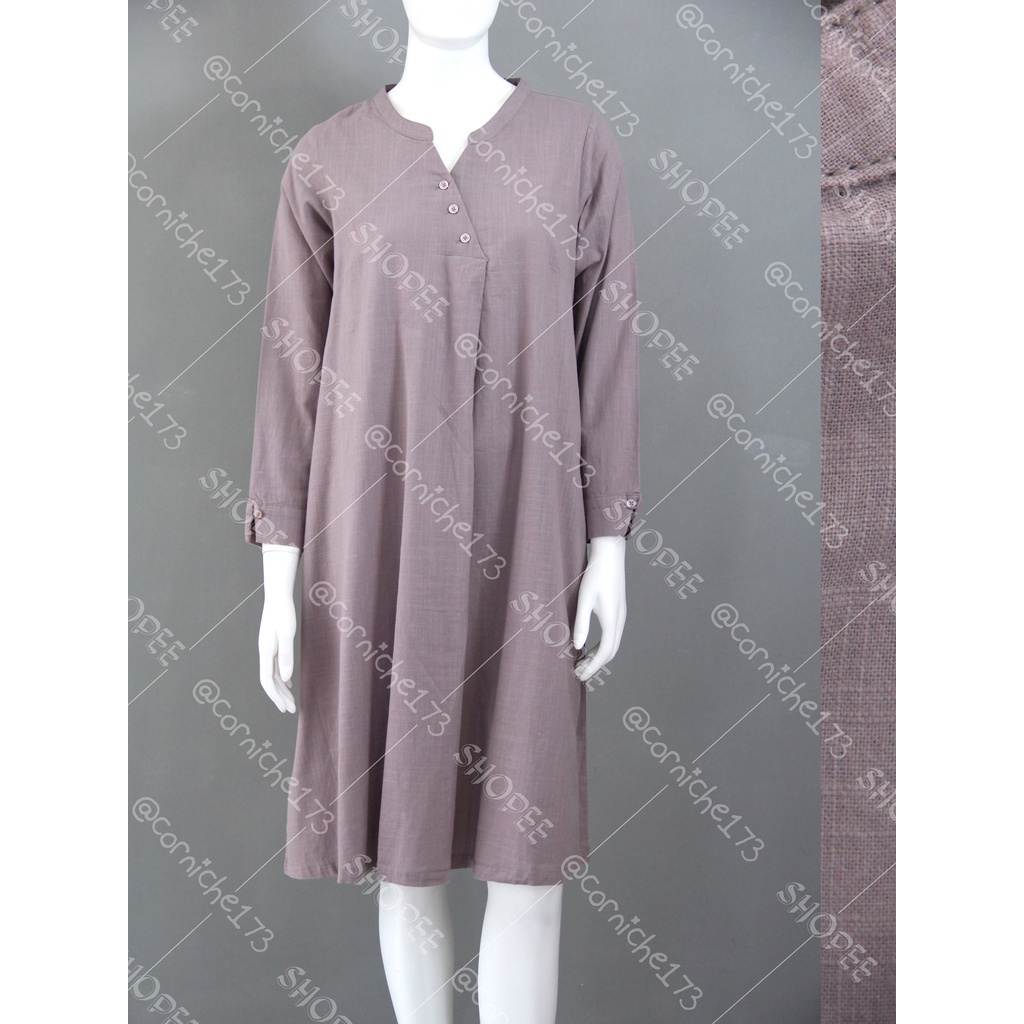 Corniche Layla Tunic Coklat - TP231413