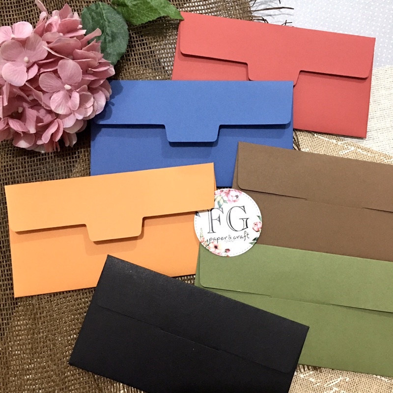 

Amplop Uang 6pcs / 9x17cm Flip Cut Brief Card by fgpaper