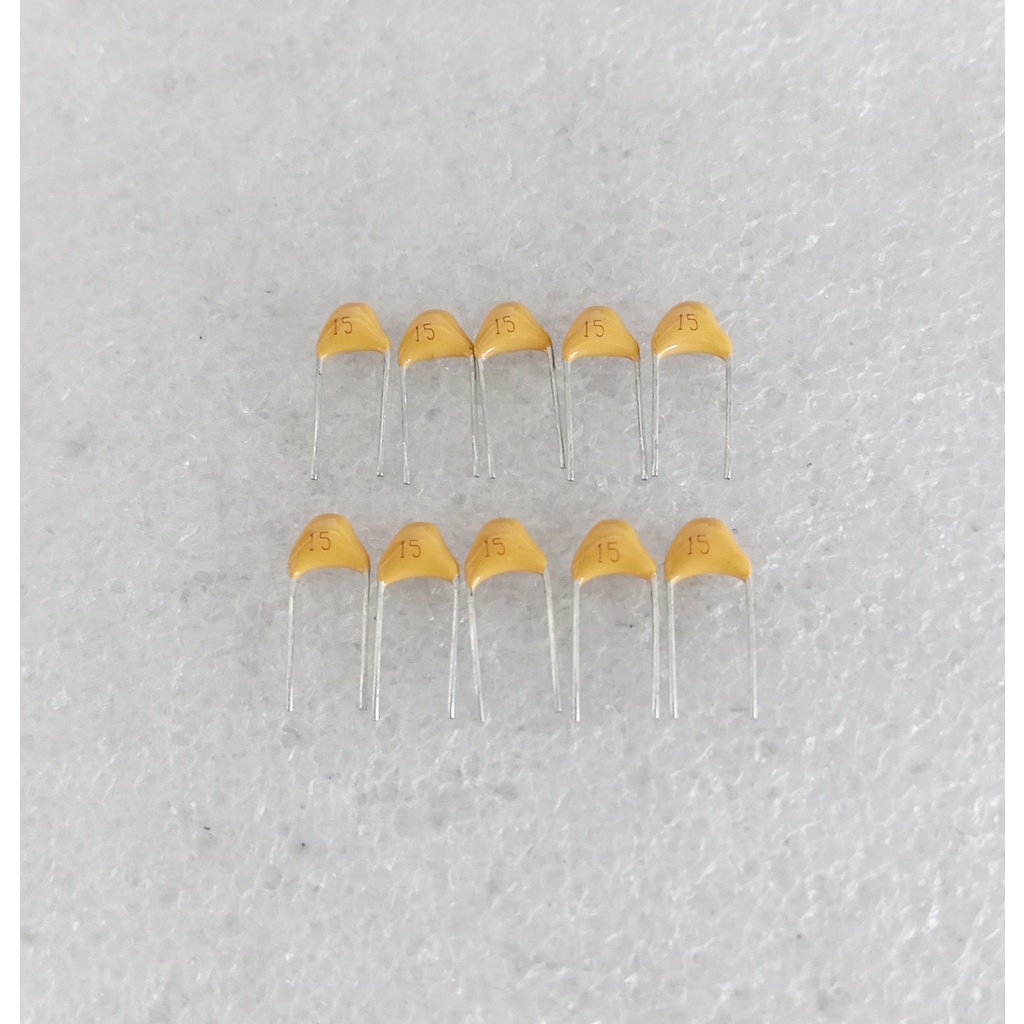 Capacitor Monolithic 15pf 10pcs