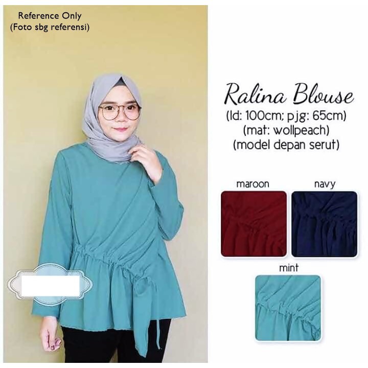 Harga Heboh Ralina Blouse Cantik Tzk
