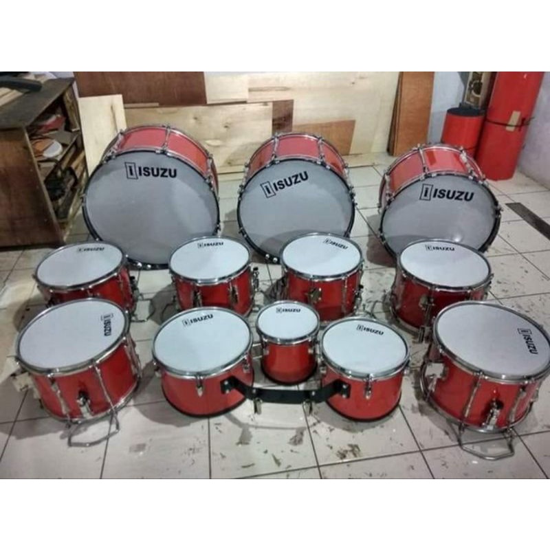 MARCHING BAND SATU SET LENGKAP TINGKAT SD MURAH DAN BERKUALITAS