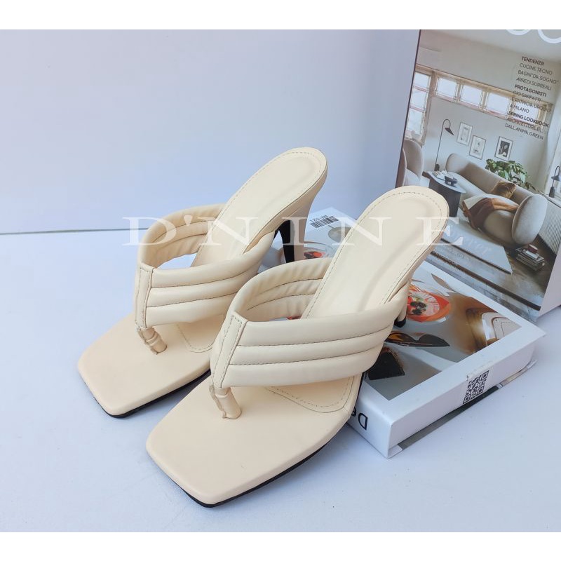 Sasi heels sandal 9cm jepit busah RD 04