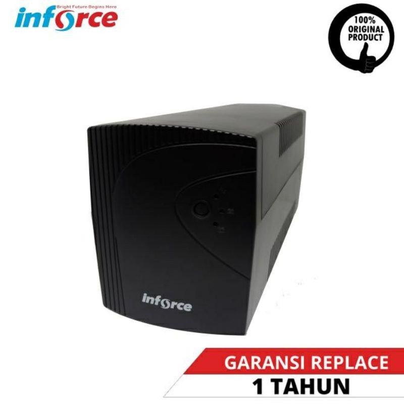 UPS INFORCE 1500VA DILENGKAPI AVR + STABILIZER, UPS 1500VA INFORCE, INFORCE UPS IF 1500NA - UPS 1500 VA GARANSI 1 TAHUN