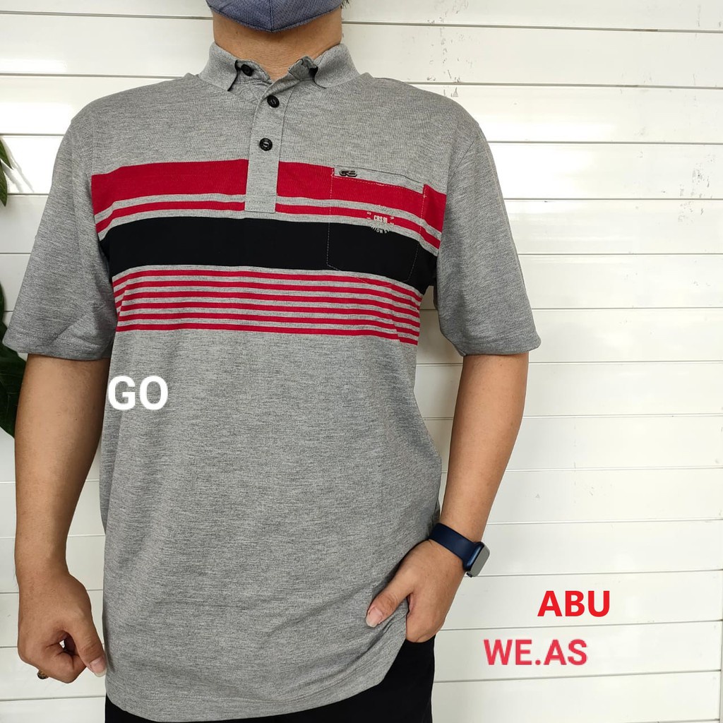 gos CRS 91 B dan Hugoclass Kaos Polo Regular Pakaian Pria Atasan Casual Santai Original Lengan Pendek Distro Laki