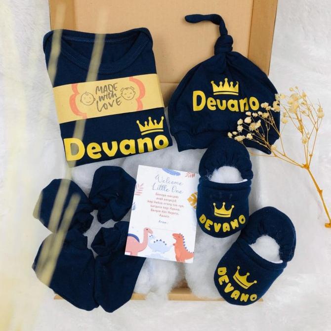 

Best Product!!! Hampers Baby Hadiah Kado Lahiran Bayi Baby Gift Set Custom Nama - Paling Dicari