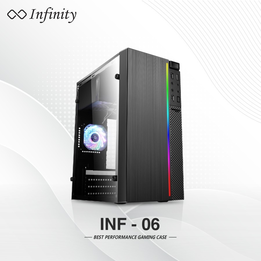 Infinity INF 06 Casing Gaming INF-06 + PSU 250 Watt