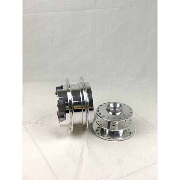 Tromol set depan belakang Honda CB150R / CB old stainless PNP - Charmoto