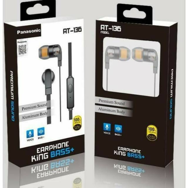 HEADSET | EARPHONE PANASONIC AT-136