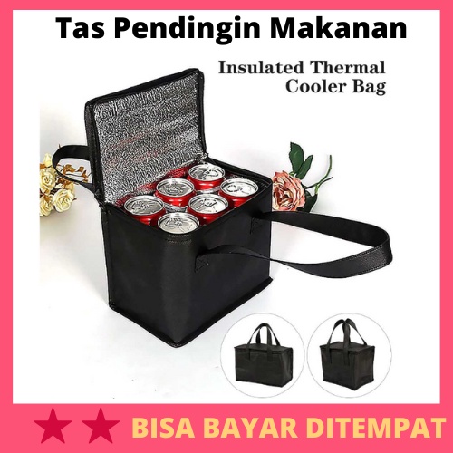 Tas Pendingin Makanan Cooler Bag Thermal Insulated Bag / Tas Box Tempat Wasdah Cool Cooler Coler Col