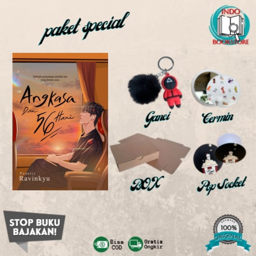 Novel Angkasa dan 56 Hari - Ravinkyu