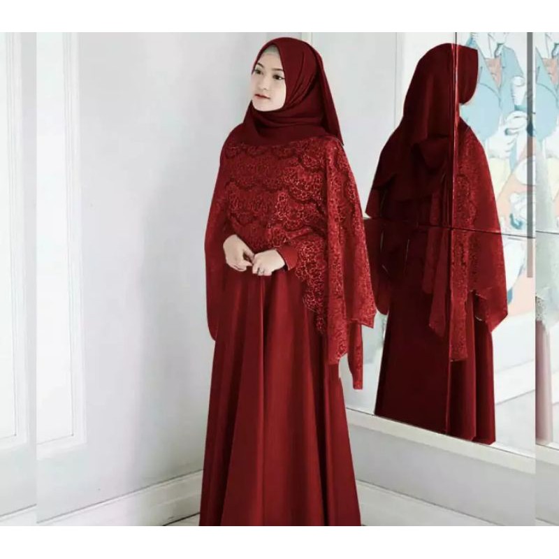 gamis cape