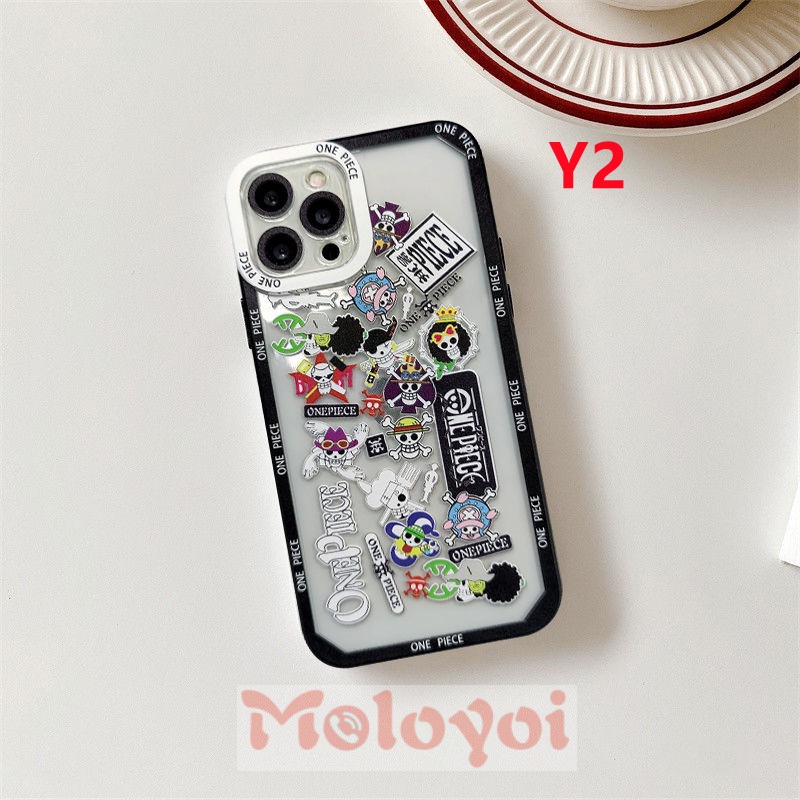 Soft Case Tpu Motif One Piece Untuk Iphone 6 6s 7 8 Plus X Xr Xs Max 11 12 13 Pro Max Se 2020