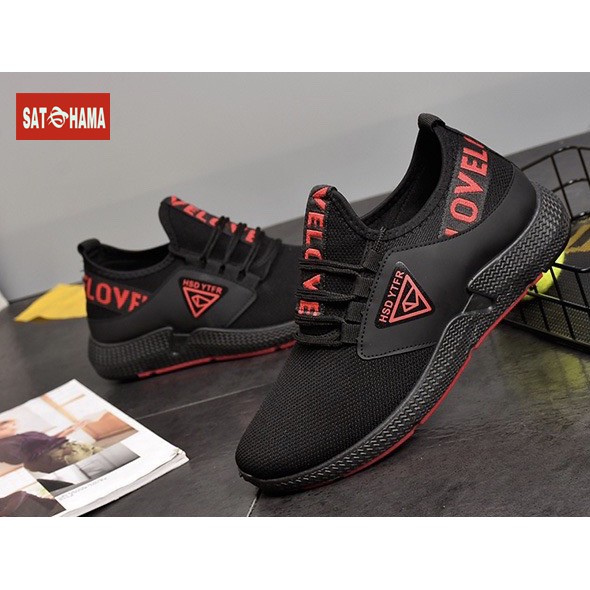 Satohama Sepatu Pria Sepatu Sneakers Sepatu Import Sepatu Trendy Sepatu Korean Mewah Hitam