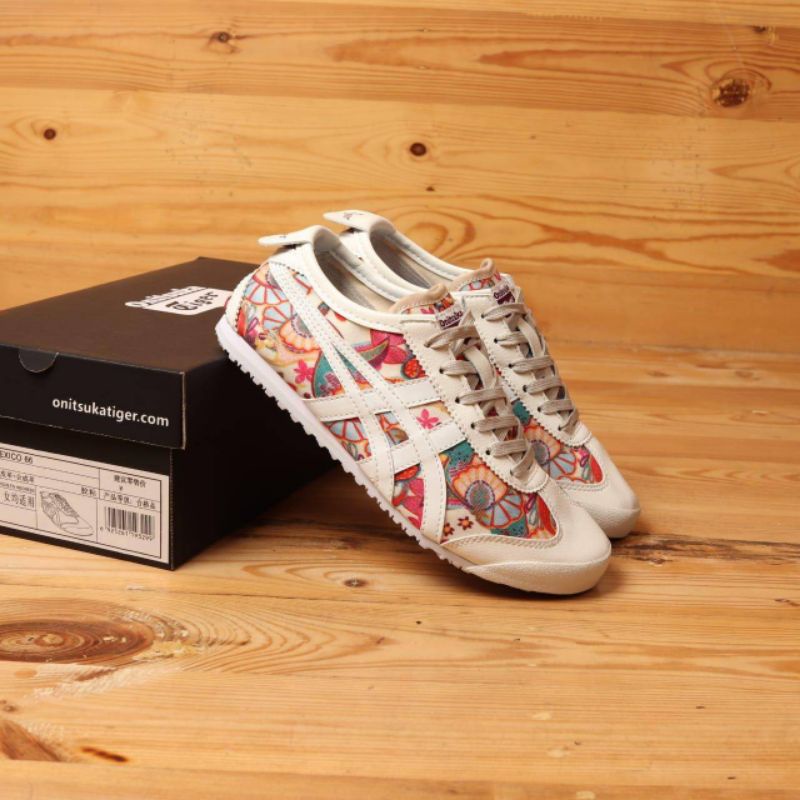 Sepatu Wanita Onitsuka Tiger Mexico 66 Liberty Citronella Vine