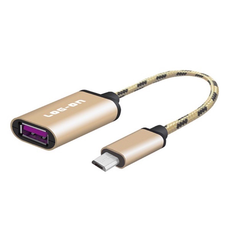 OTG KABEL LOGON LO-OT01 MICRO USB - TYPE-C - OTG TRANSFORM DATA STORAGE