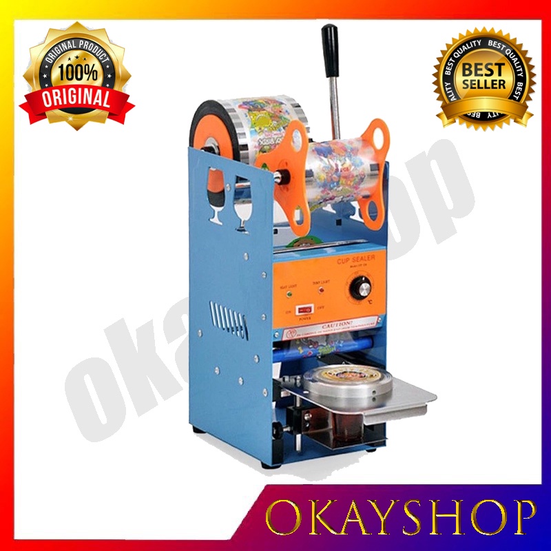 Okayshop sealer cup yamakawa alat press gelas minuman