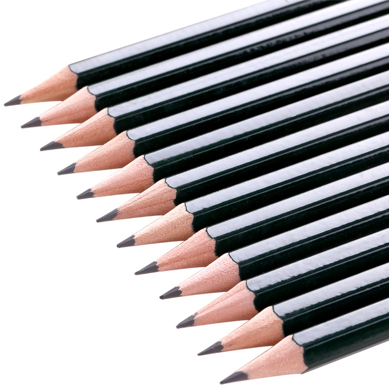 Deli 2H Drawing Pencil / Pensil Menggambar 2H 12 pcs Tidak Mudah Patah 7082-2