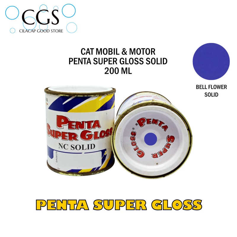 CAT PENTA BELL FLOWER 45009 200 gram - cat penta ungu - cat mobil ungu - cat motor ungu - cat penta 