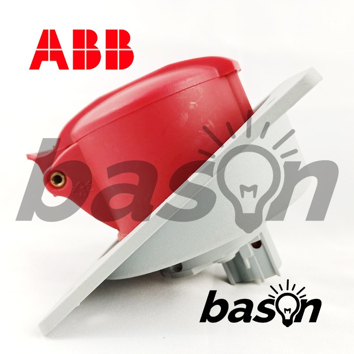 ABB Panel Socket 416RAU6 - 16A 346-415V IP44 3P+N+E | Red