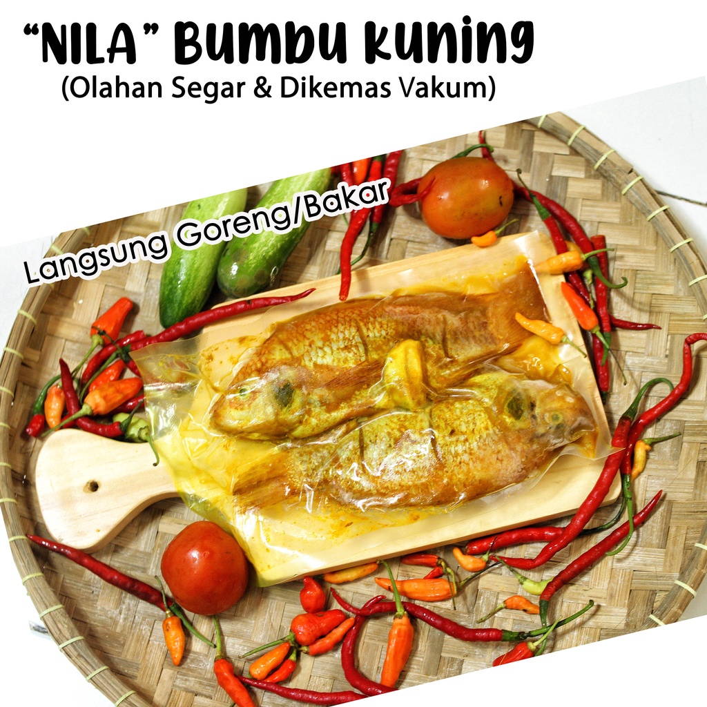 

Nila Bumbu Kuning : Praktis, Tinggal Goreng/Bakar (1000 gram)