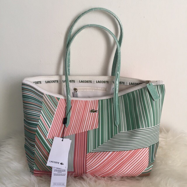 Tas Wanita Branded Lacoste Bag Tote Bag Lacoste Tropical Tas Premium