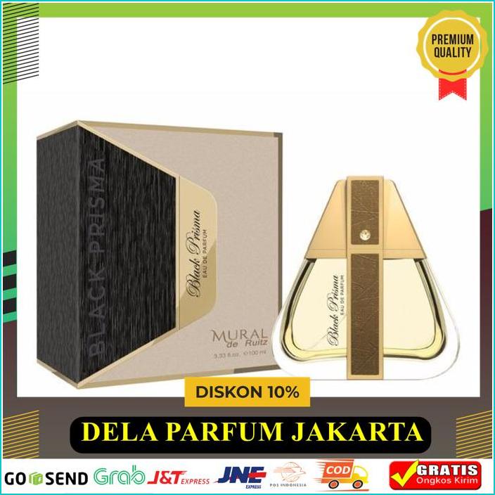 PARFUM IMPORT PARFUM ORIGINAL - MURAL DE RUITZ BLACK PRISMA WOMEN 100ML EDP KUALITAS BERKELAS