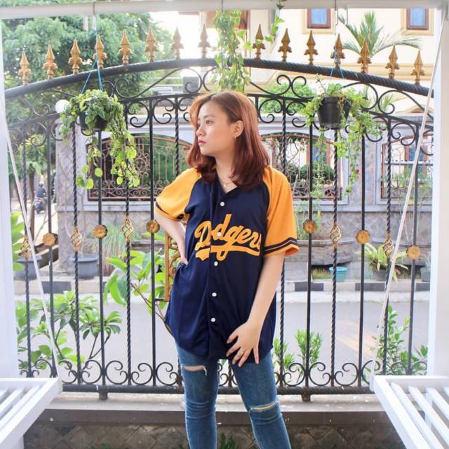 JERSEY BASEBALL DODGERS  BAJU BASEBALL  KAOS HIPHOP
