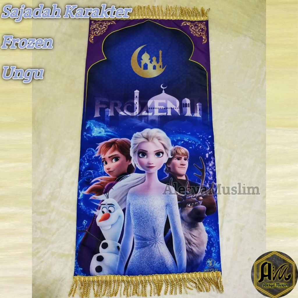 Sajadah Karakter Anak Frozen/Harga Grosir/Best Seller/Bisa COD