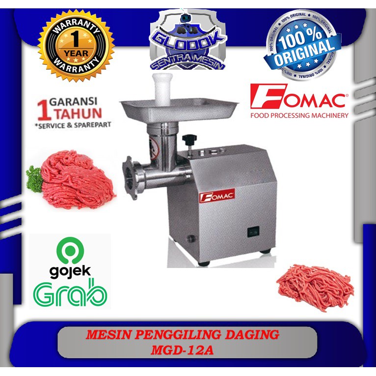 Meat Grinder Mesin Giling Daging/Penggiling Daging MGD-12A FOMAC