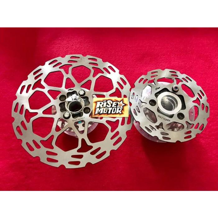 Fatekh | Tromol Satria Fu Zox Set Depan Belakang Dan Piringan