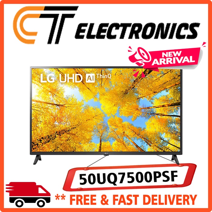 LG TV 50UQ7500PSF 50 INCH SMART TV 4K UHD 50UQ750 50UQ75 50UQ7500