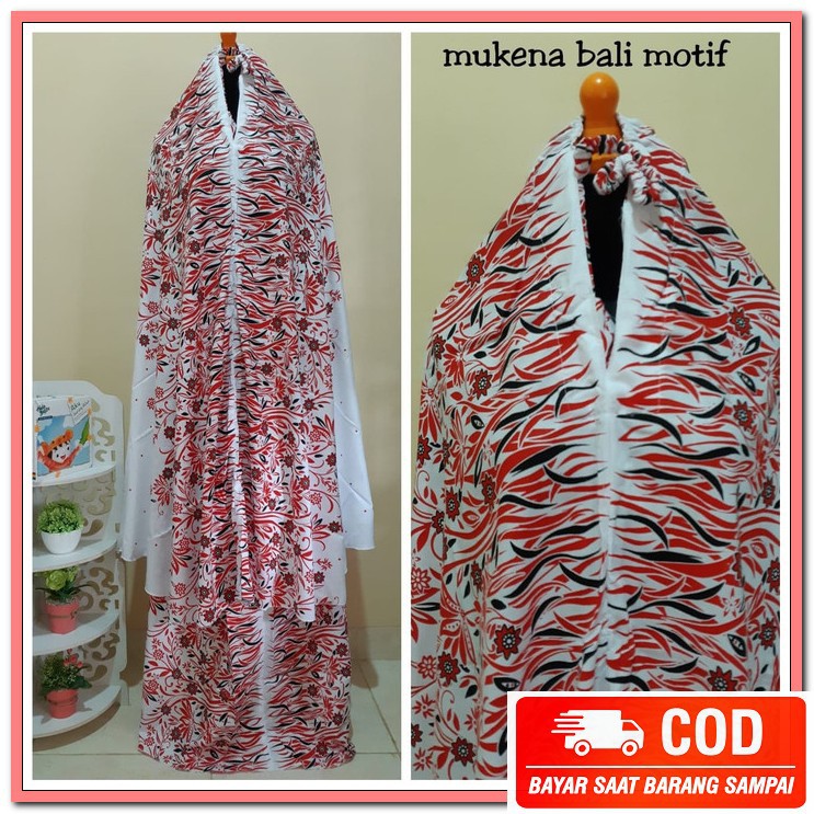 Zulfa Mukena / Mukena Wanita / Katun Rayon / Renda / Perlengkapan IP881 Mukena Bali Bahan Rayon Mo