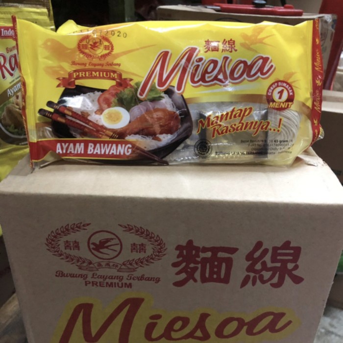 

Termurah Miesoa instant burung layang terbang 1 dus 20pcs