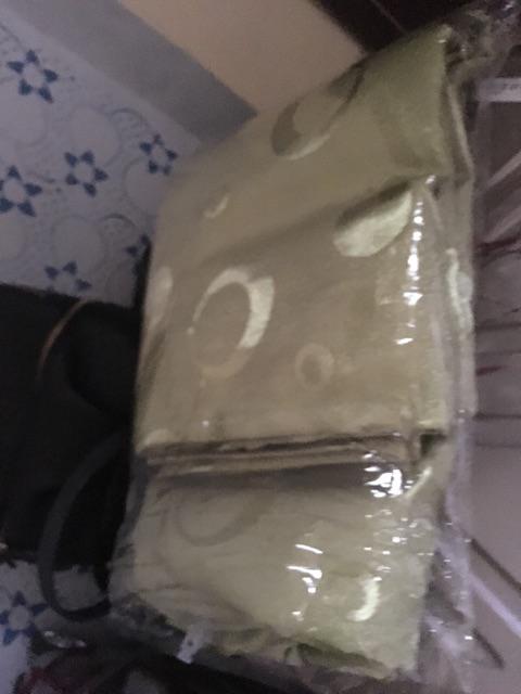 Gorden Pintu Jendela Smockering Minimalis Polkadot Narita Kuning Abu Ungu Hijau Merah Coklat