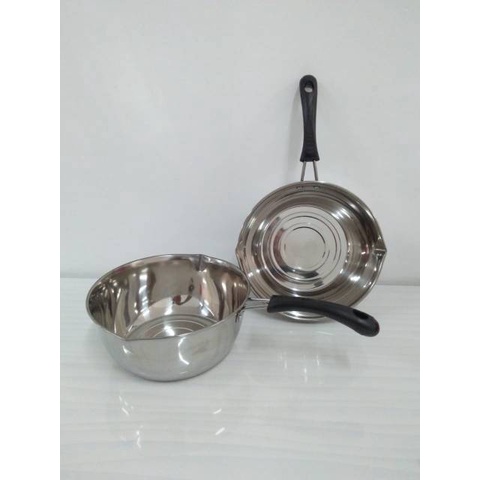 PANCI SUSU STAINLESS/PANCI SUSU 18 CM/PANCI GAGANG WARNA/PANCI REBUS