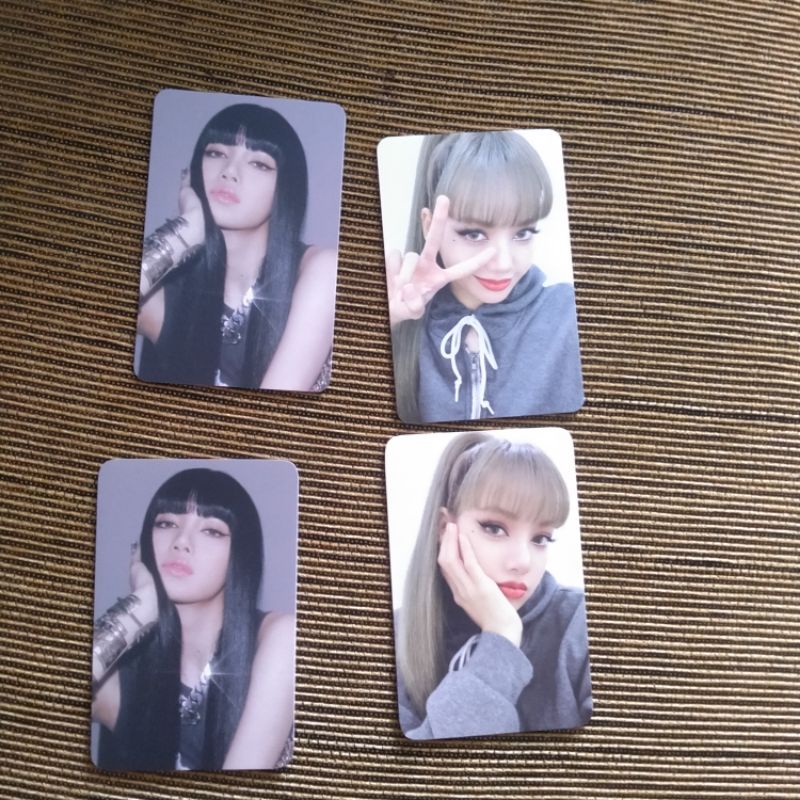 POB Photocard pc benefit ktown ktown4u lisa lalisa solo album