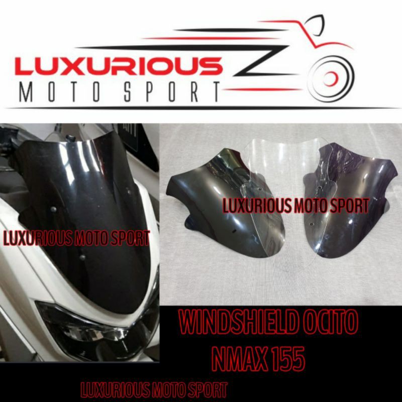 windshield ocito sporty nmax visor ocito nmax windshield ocito nmax