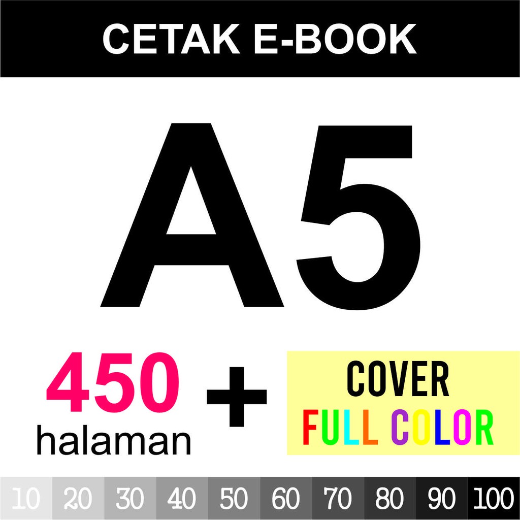 

Print Buku - Ukuran max A5 (148x210) - max 225 lembar Bulak Balik