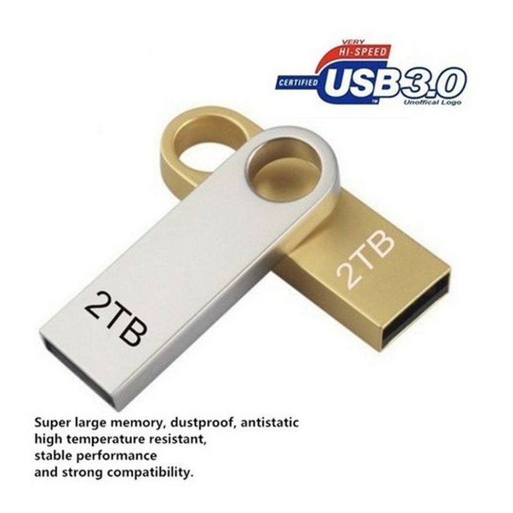 (Huluboy) Flashdisk USB 3.0 Kapasitas 1 / 2T Portable
