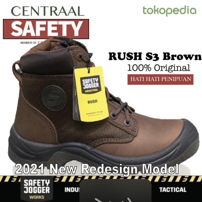 SEPATU SAFETY JOGGER RUSH S3