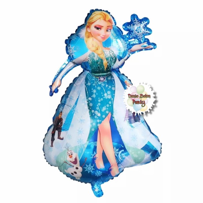 Balon Foil Frozen / Balon Karakter Frozen Full Body