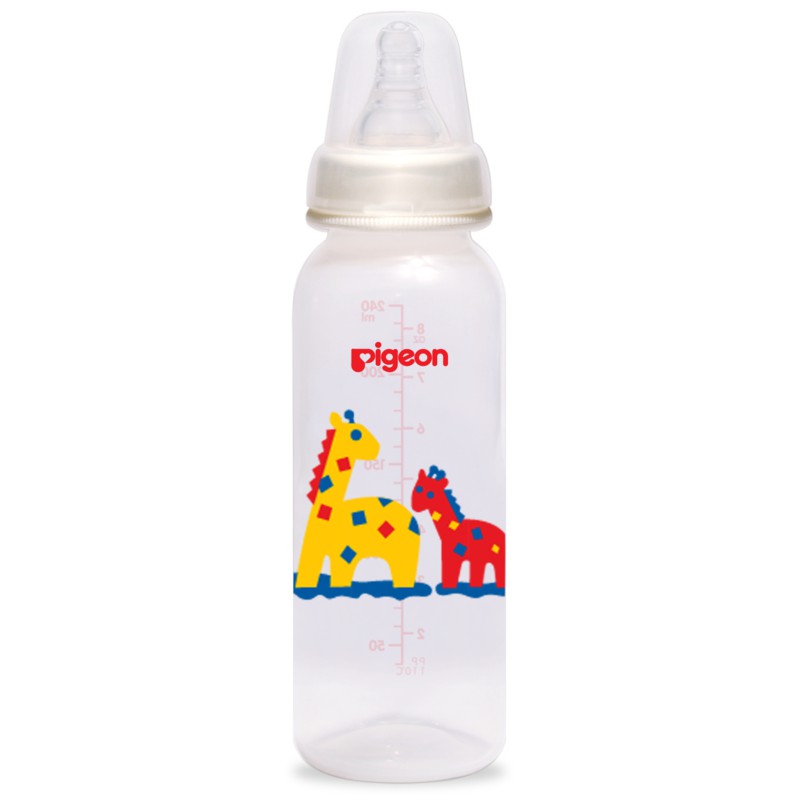 Pigeon PP RP Botol Susu SLIM NECK with Peristaltic Nipple 240ml