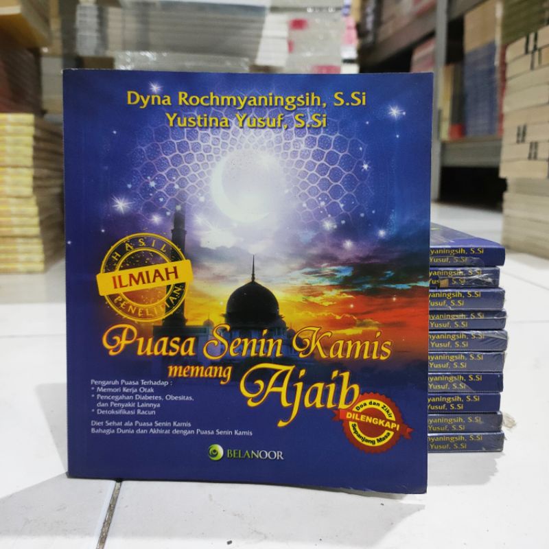 OBRAL MURAH BUKU AGAMA / MOTIVASI ISLAM / BACAAN ISLAM / KEAJAIBAN ITU NYATA / HIJRAH / MEMILIH JOMBLO / ORIGINAl-Puasa Senin kamis
