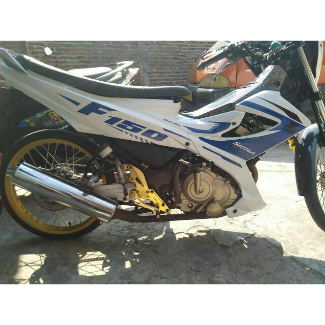 STRIPING STIKER LIST VARIASI SATRIA FU FACELIFT 2013 2014 GRAFIS F150