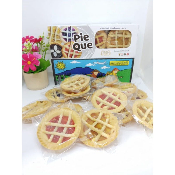 

Pie Susu Rasa Pisang Bawen 9 Pcs PieQue Original