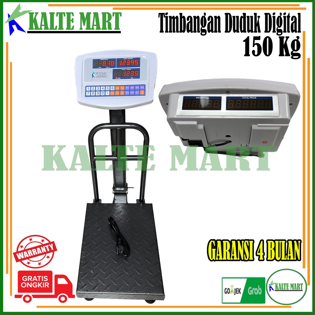 Timbangan Duduk Digital 150 kg Timbangan Barang 150kg