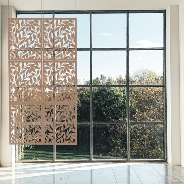 Sekat pembatas Ruangan gantung|Partisi Tirai laser kayu